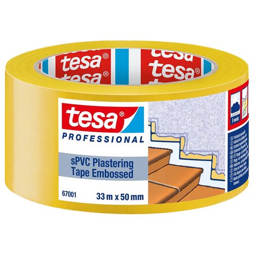 tesa® Professional 67001 Putzband sPVC quergerillt