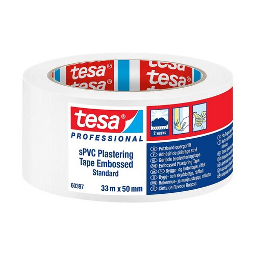 tesa® 60397 sPVC Putzband quergerillt Standard