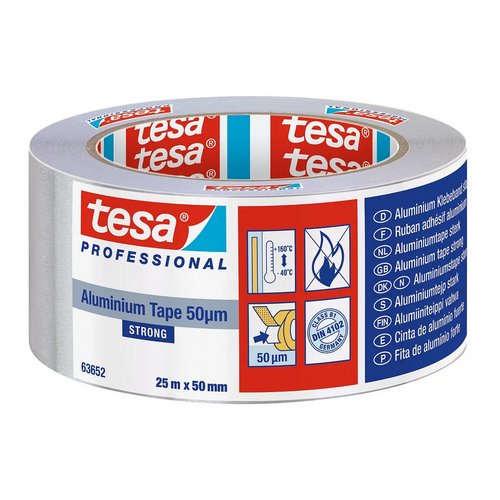 tesa® Professional 63652 ALU-Band Extra Stark