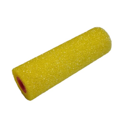 Schaum-Strukturwalze weiß - grob, gerade