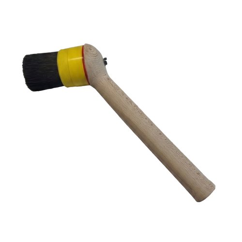Reifenpinsel helle Borste, langer Stiel